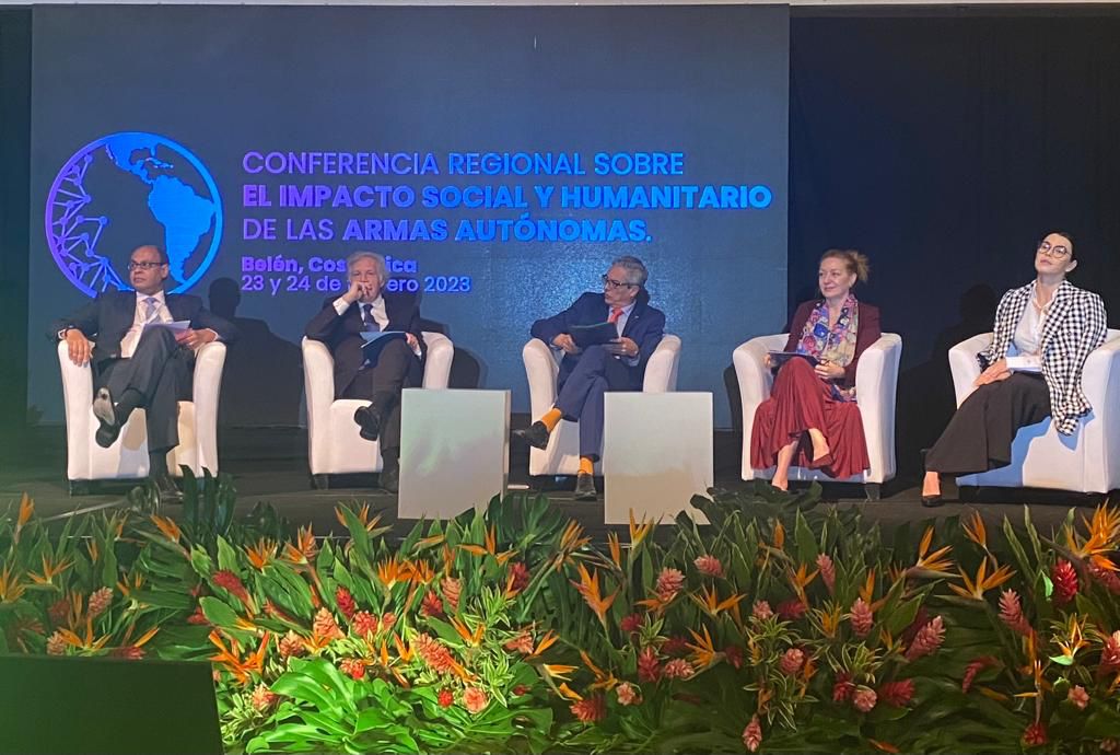 En el marco de la Conferencia Regional sobre el impacto social y humanitario de las armas autónomas, el Secretario General de la OEA, Dr. Luis Almagro Lemes, realizó visita oficial a Costa Rica(23 de febrero de 2023)